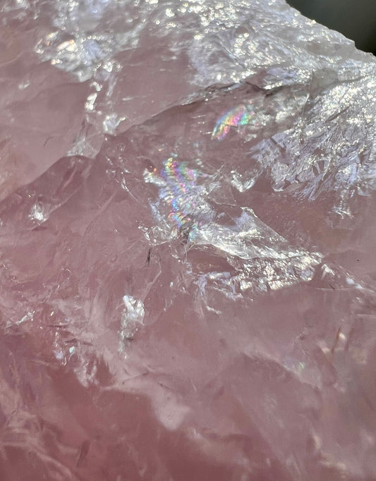 Rose Quartz chunk from Brazil 02