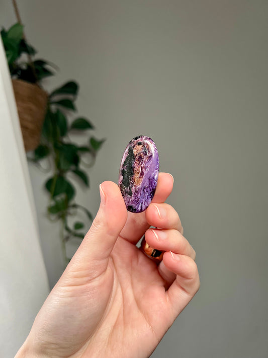 Rare Charoite from Murun Massif.