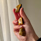 Tigers Eye tumbled stone from South Africa