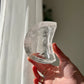 Clear Quartz cresent moon bowl from Brazil