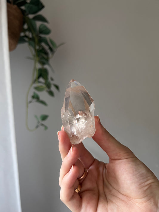 Smokey Quartz point from Brazil