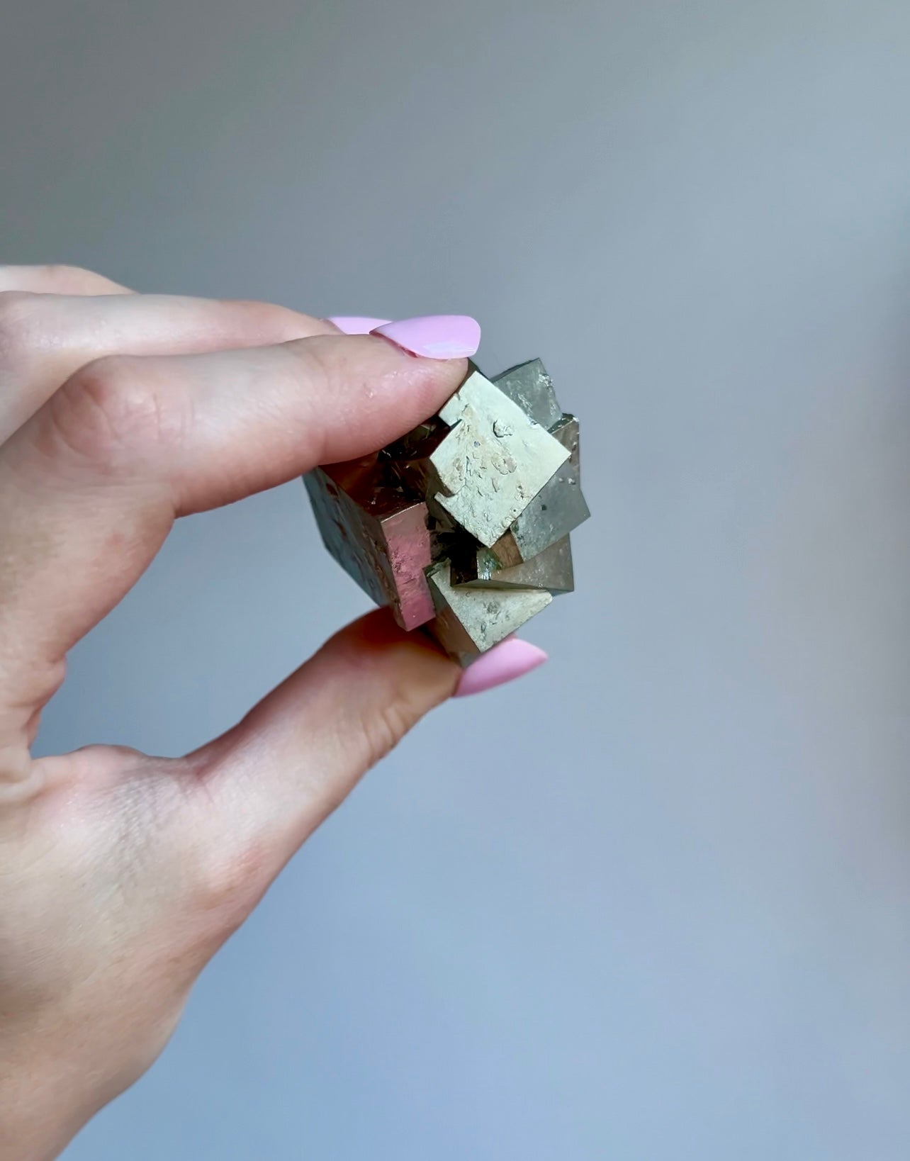 Pyrite cube from Peru 2