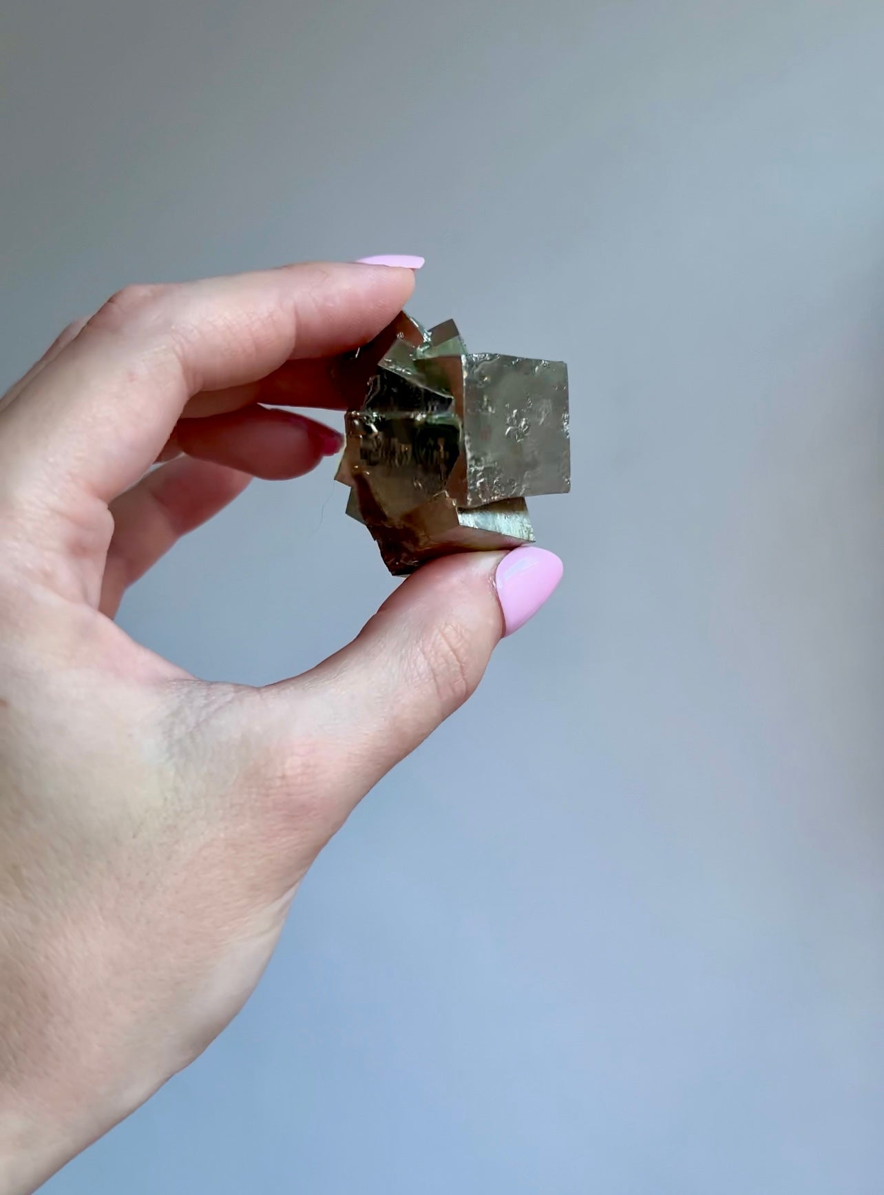 Pyrite cube from Peru 2