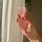 Rose Quartz heart from Brazil