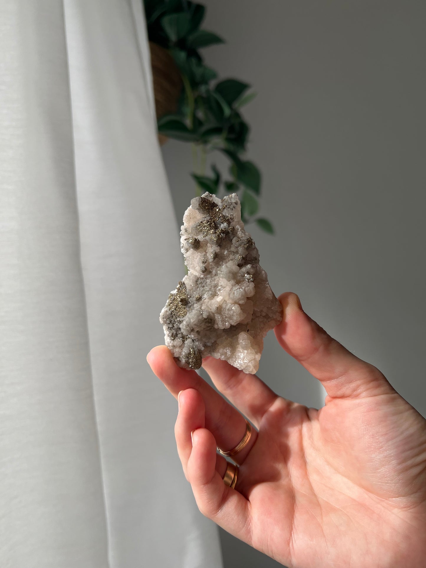 Pyrite and Calcite from Broken Hill NSW