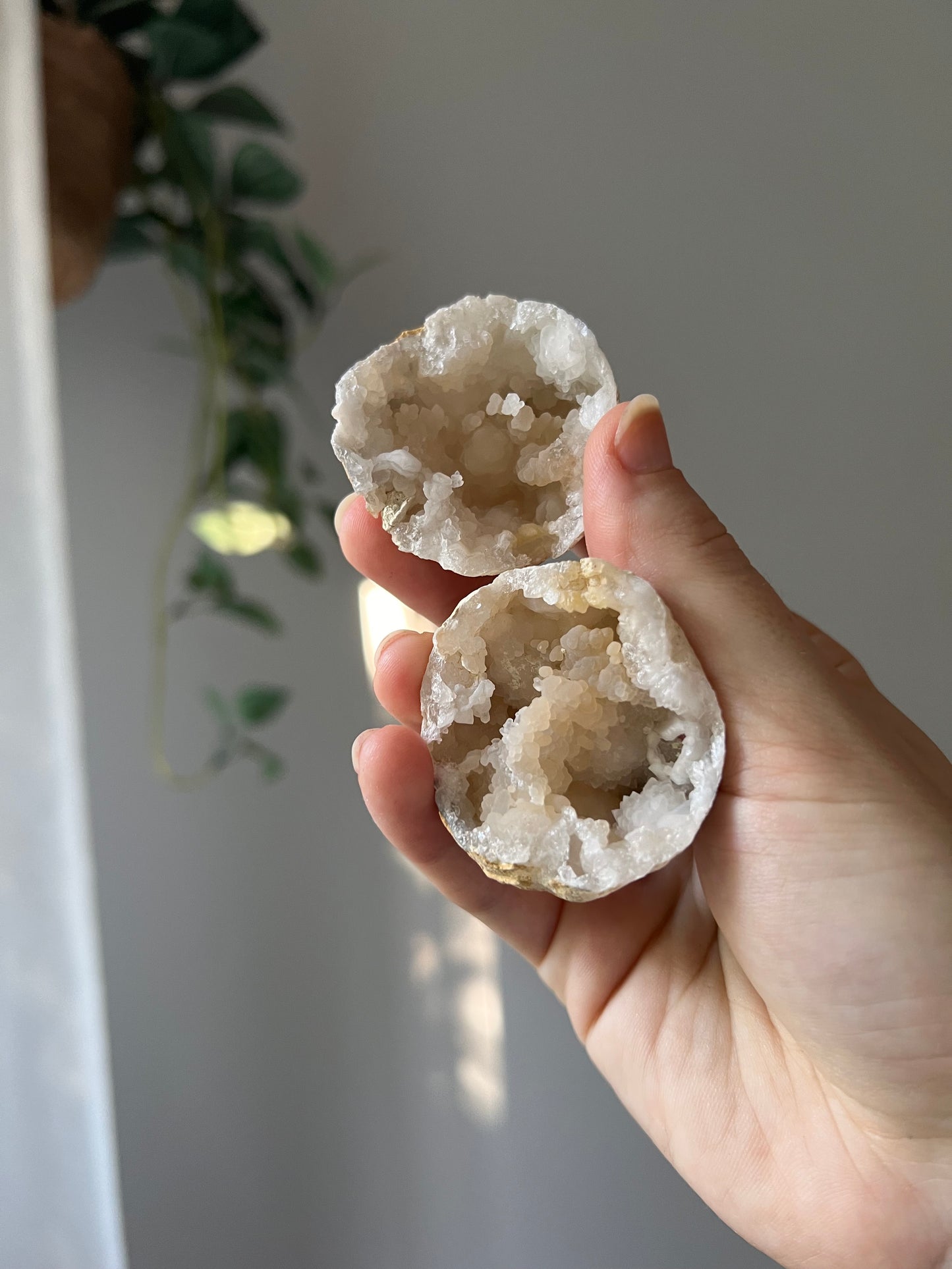Mini Calcite Geode from Morocco