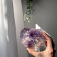 Rough Amethyst point from Brazil 01