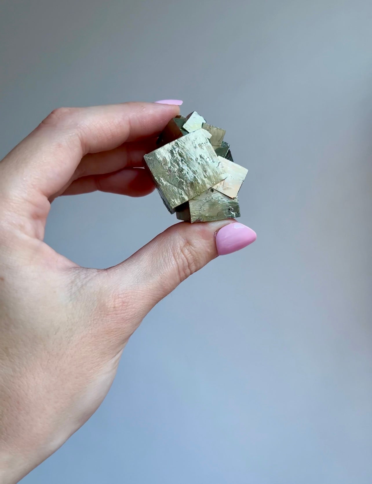 Pyrite cube from Peru 2