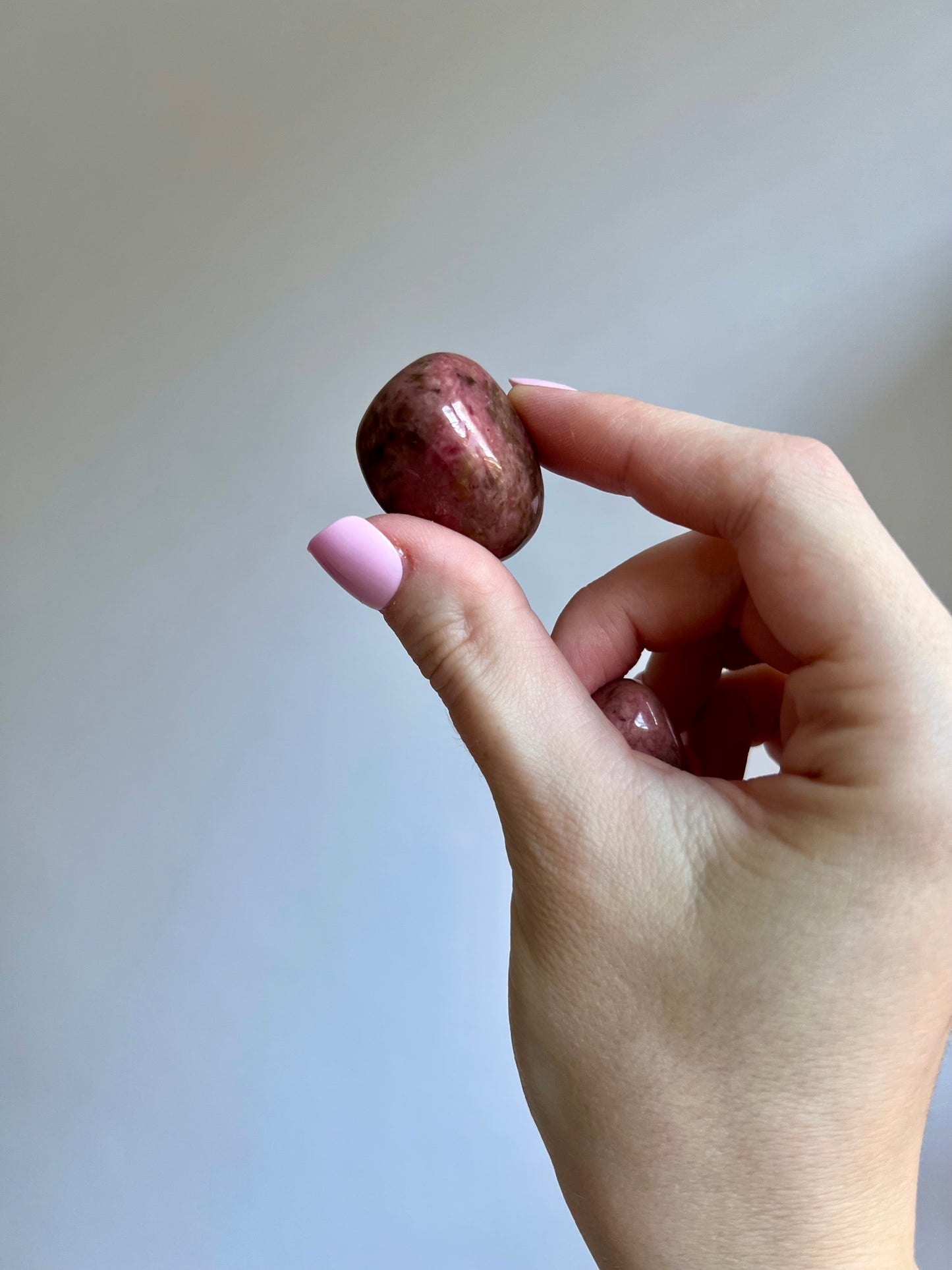 Rhodonite Tumbled stone from Russia