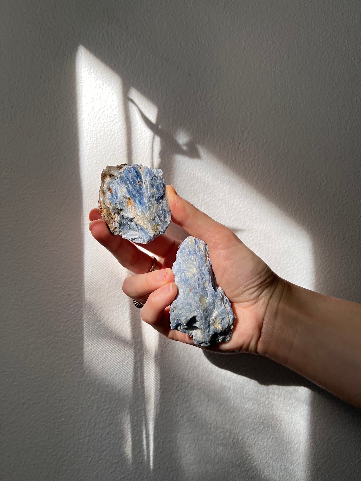 Kyanite pair from Brazil