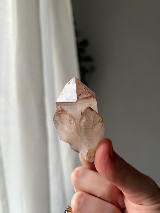 Quartz with Hematite from Toms Mountain Queensland