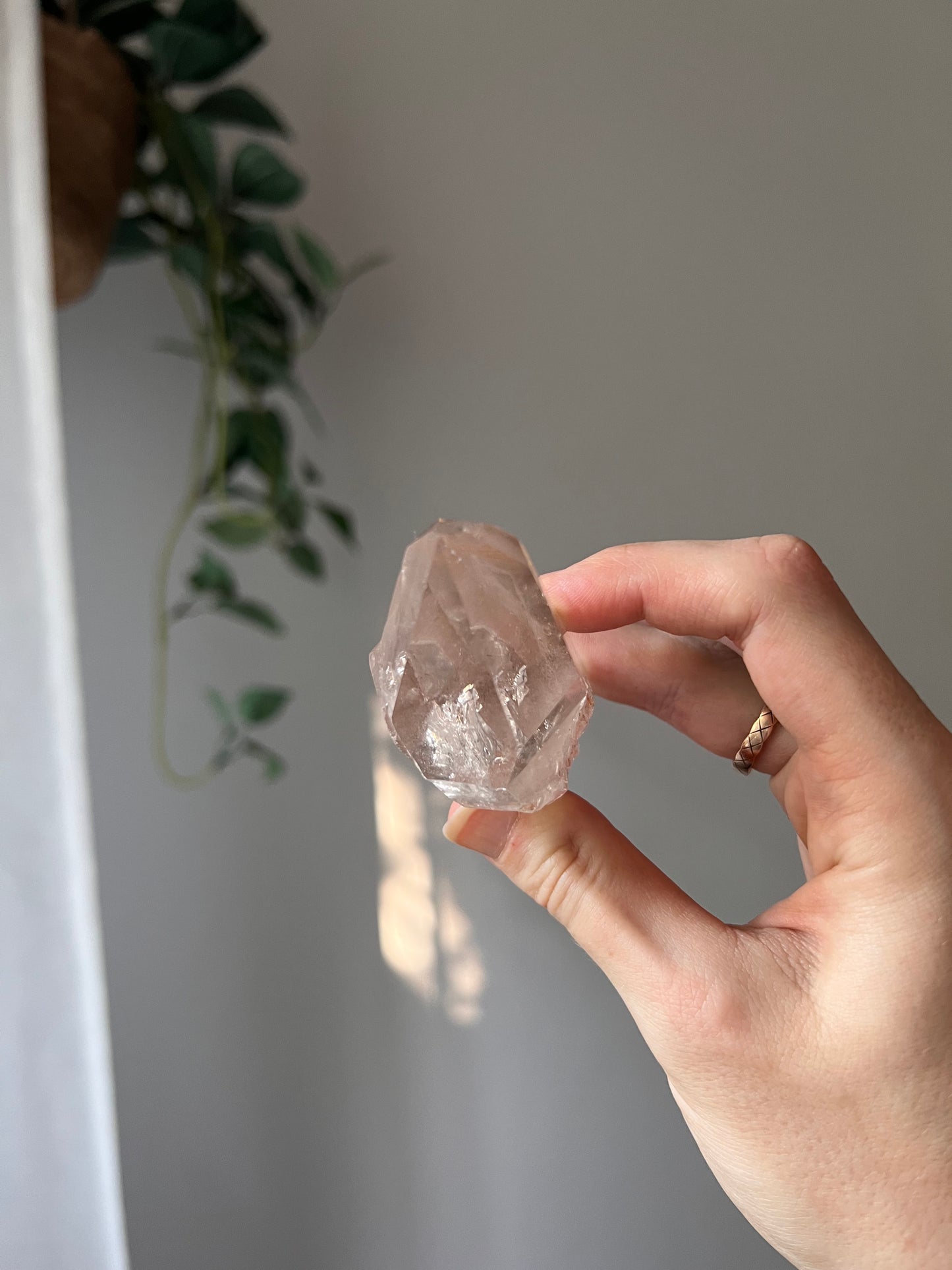 Smokey Quartz point from Brazil