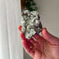 Green Apophyllite on Basalt from India