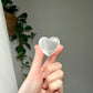 Selenite heart from Morocco