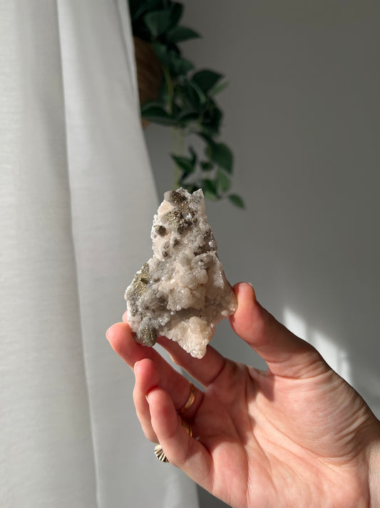 Pyrite and Calcite from Broken Hill NSW