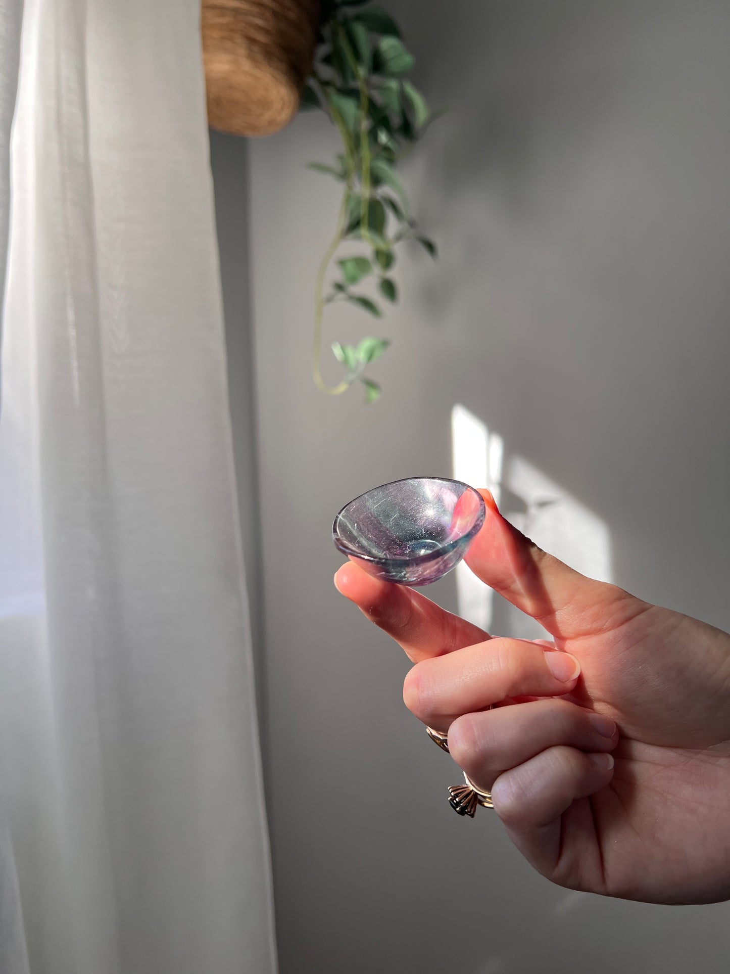 Rainbow Fluorite Bowl from China 03