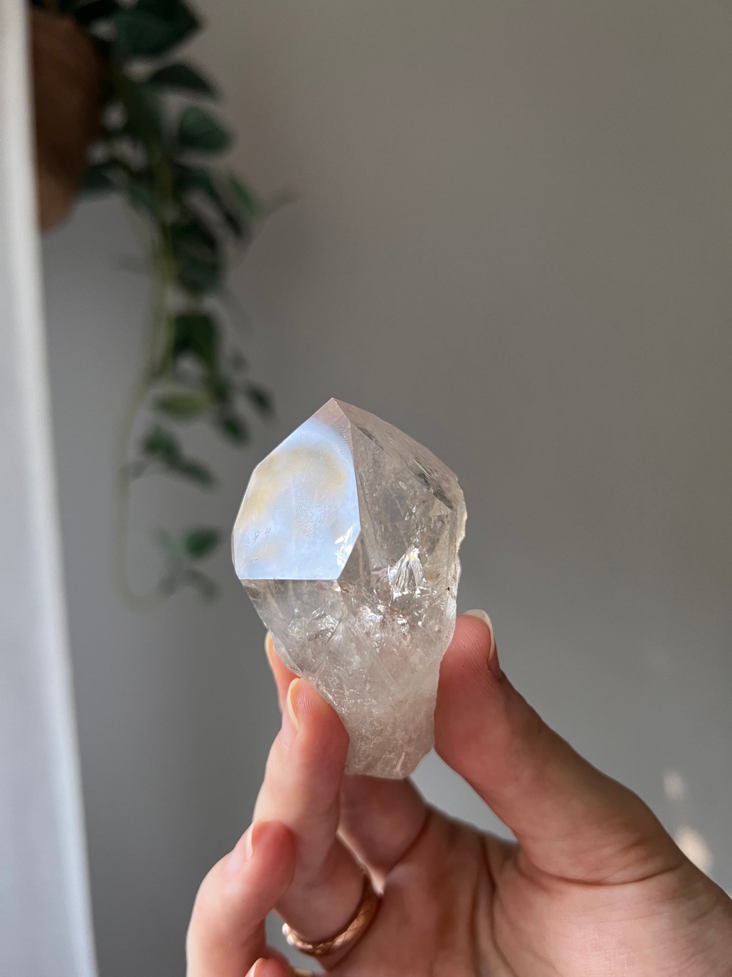 Smokey Quartz point from Brazil