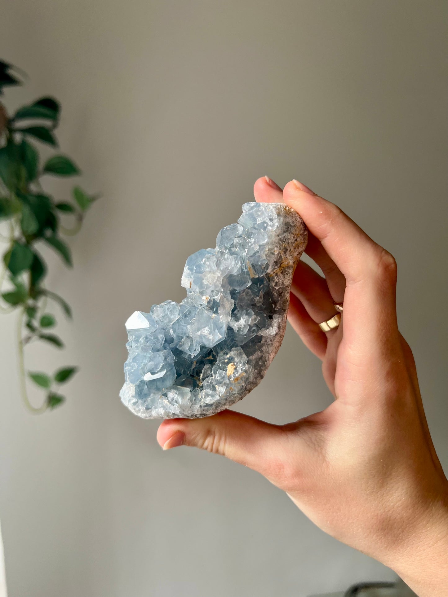 Celestite cluster from Madagascar