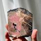 Australian Rhodonite slice