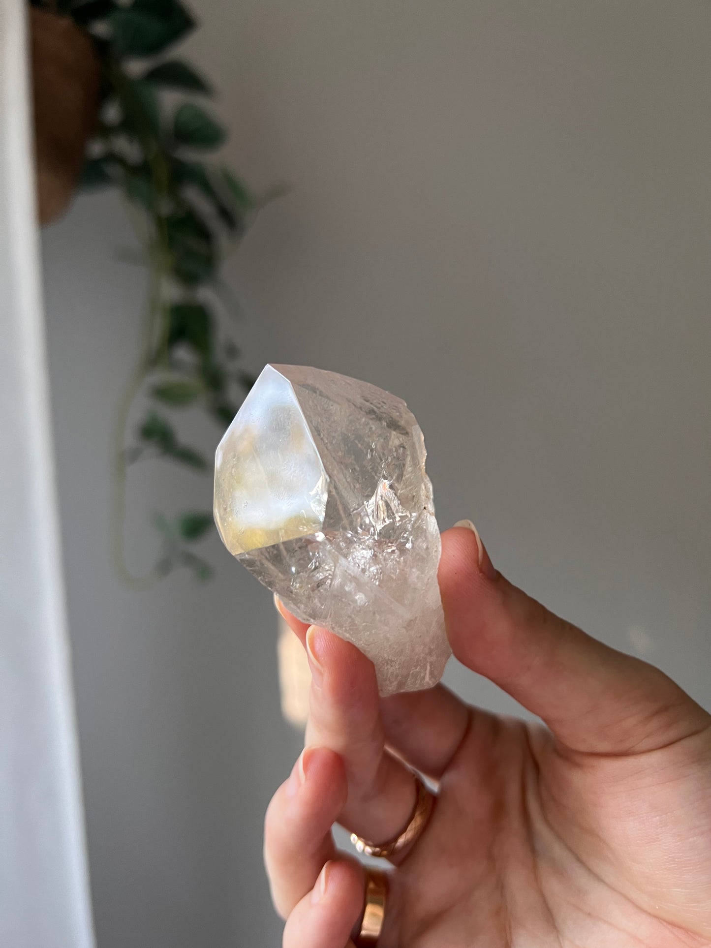 Smokey Quartz point from Brazil