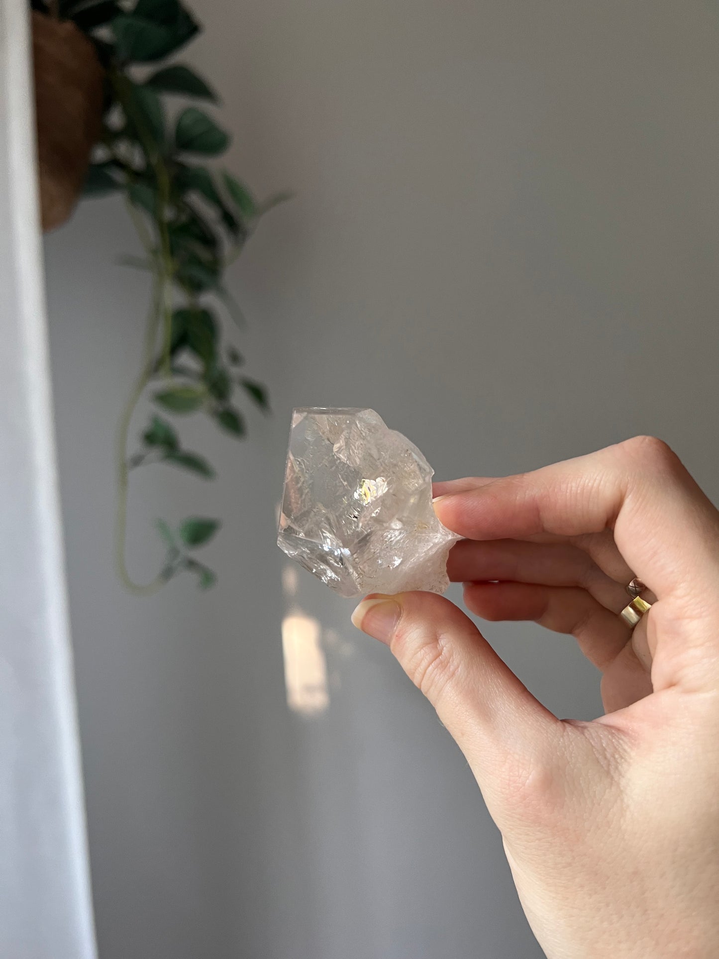 Smokey Quartz point from Brazil