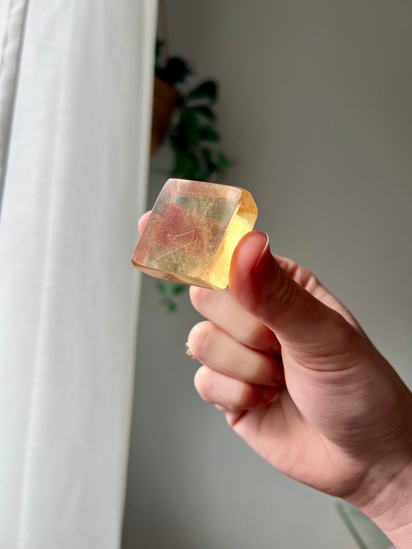 Honey Calcite from India