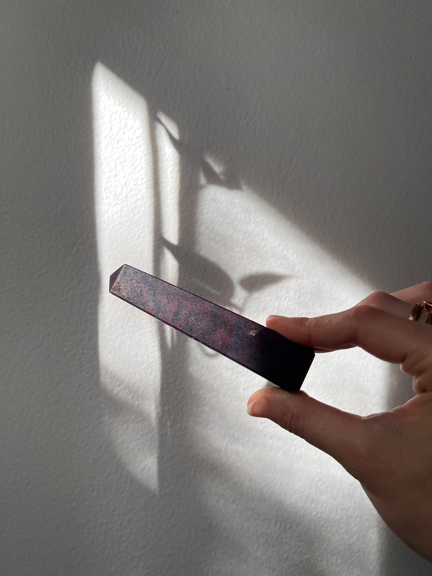 Ruby Kyanite tower from India