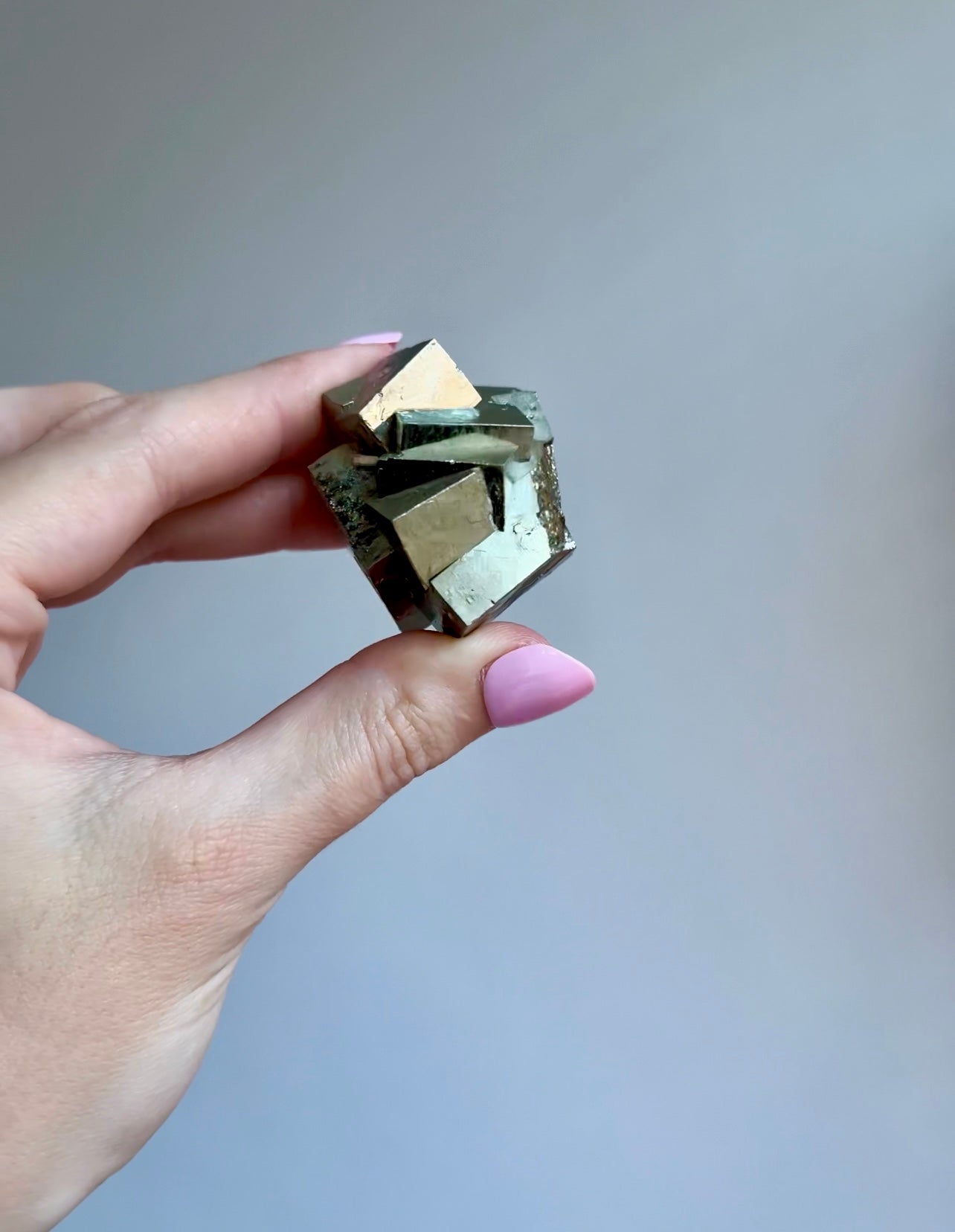 Pyrite cube from Peru 2