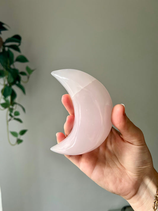 Mangano Calcite Crescent Moon bowl