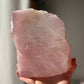 Rose Quartz slice from Brazil 02