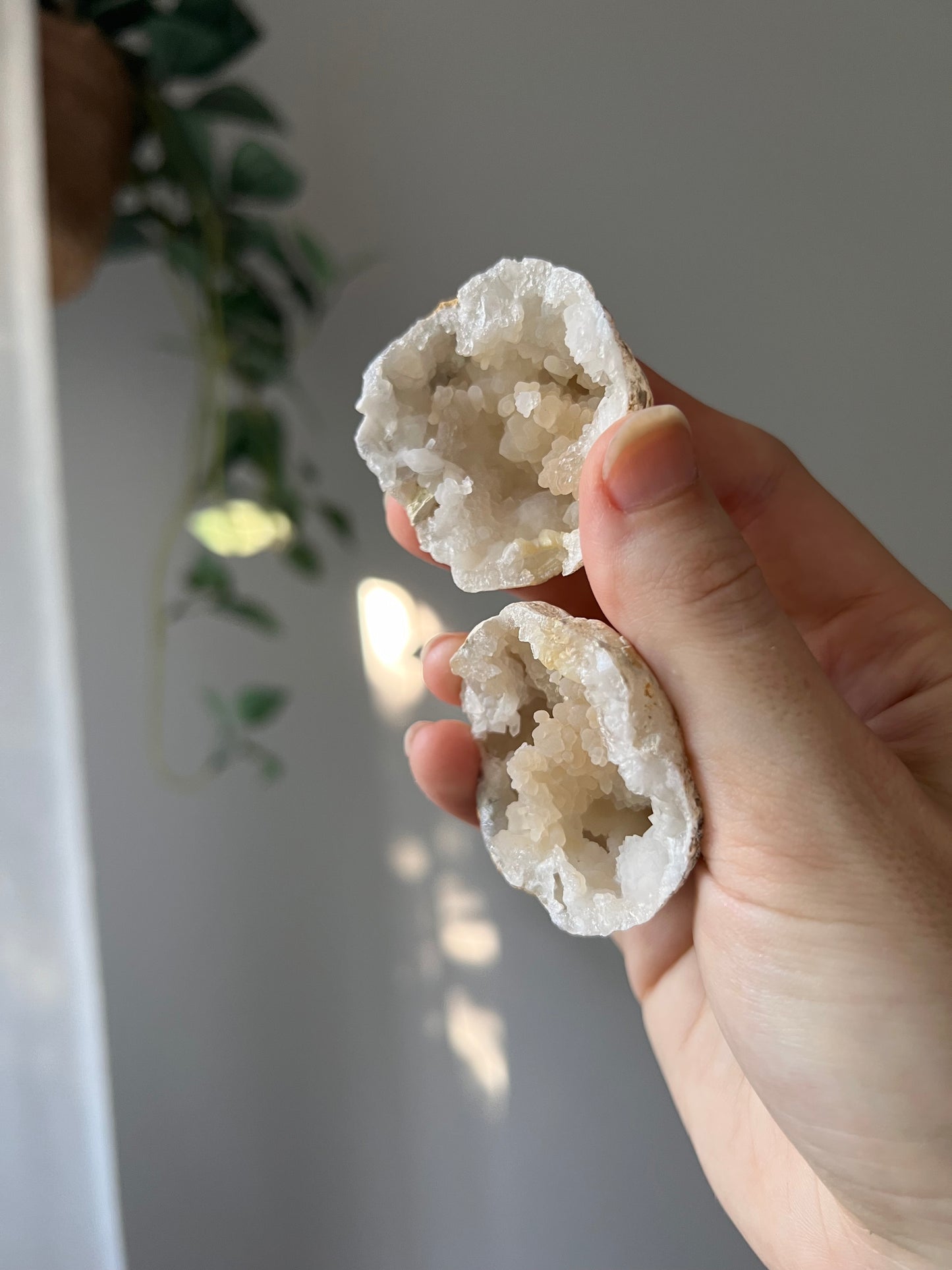 Mini Calcite Geode from Morocco