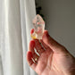Hahd dug Clear Quartz with Iron from the USA