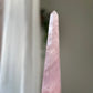 Rose Quartz tower from Brazil