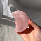 Rose Quartz crescent moon bowl from Brazil