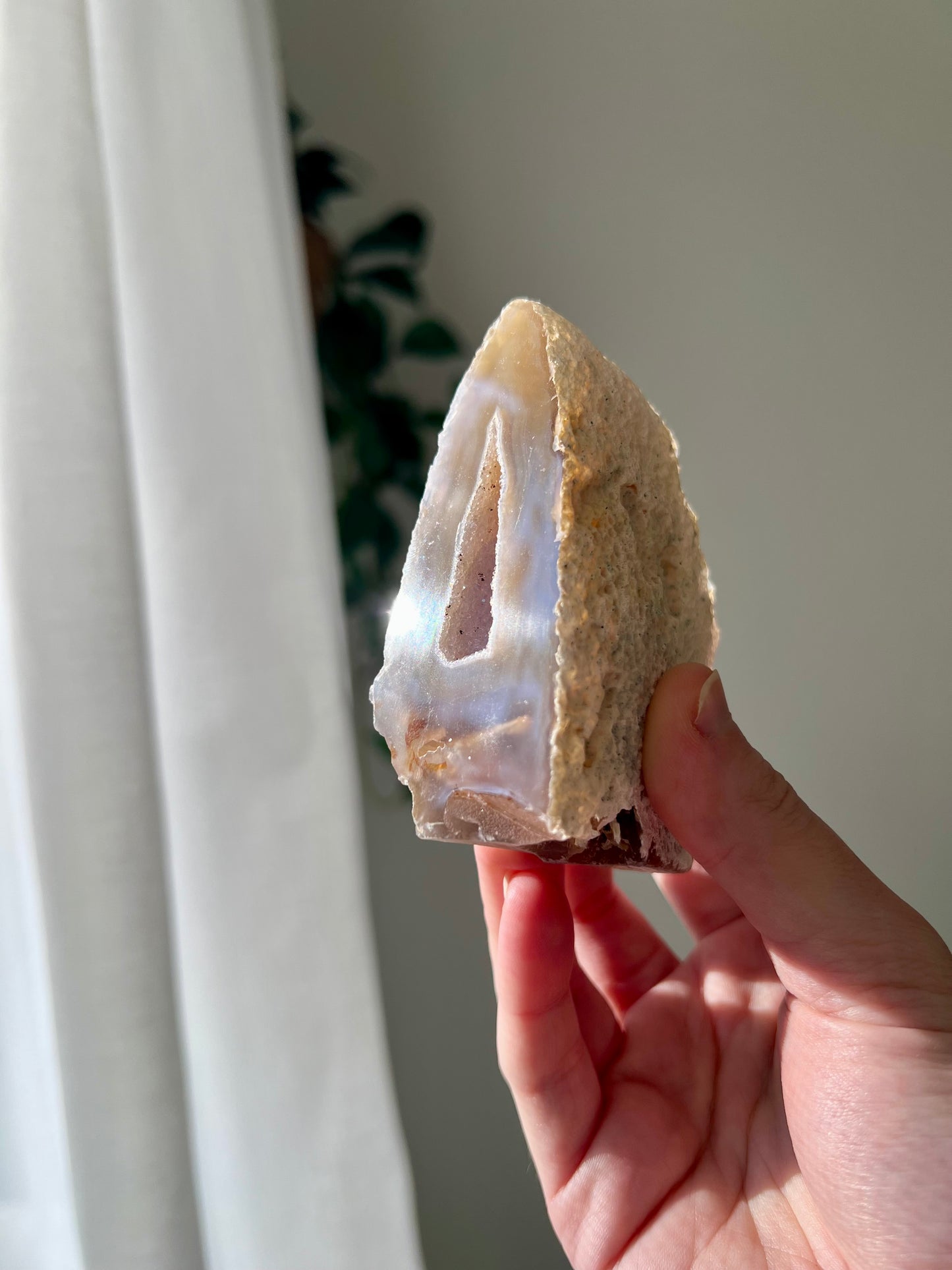 Agate freeform mini cave from Brazil