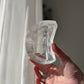 Clear Quartz cresent moon bowl from Brazil