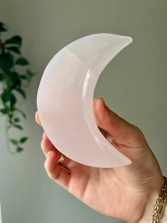 Mangano Calcite Crescent Moon bowl