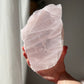 Rose Quartz slice from Brazil 01
