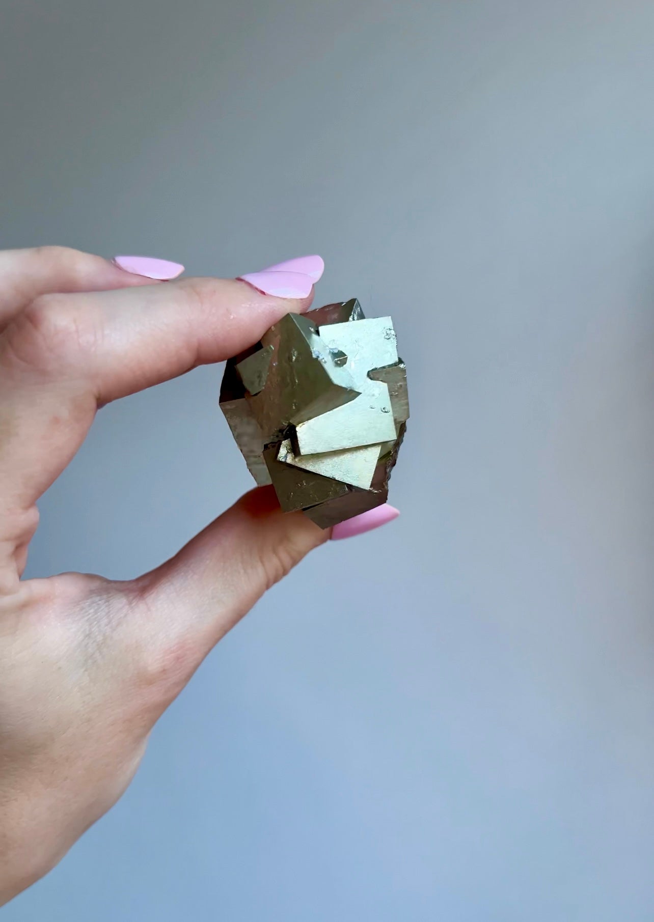 Pyrite cube from Peru 2