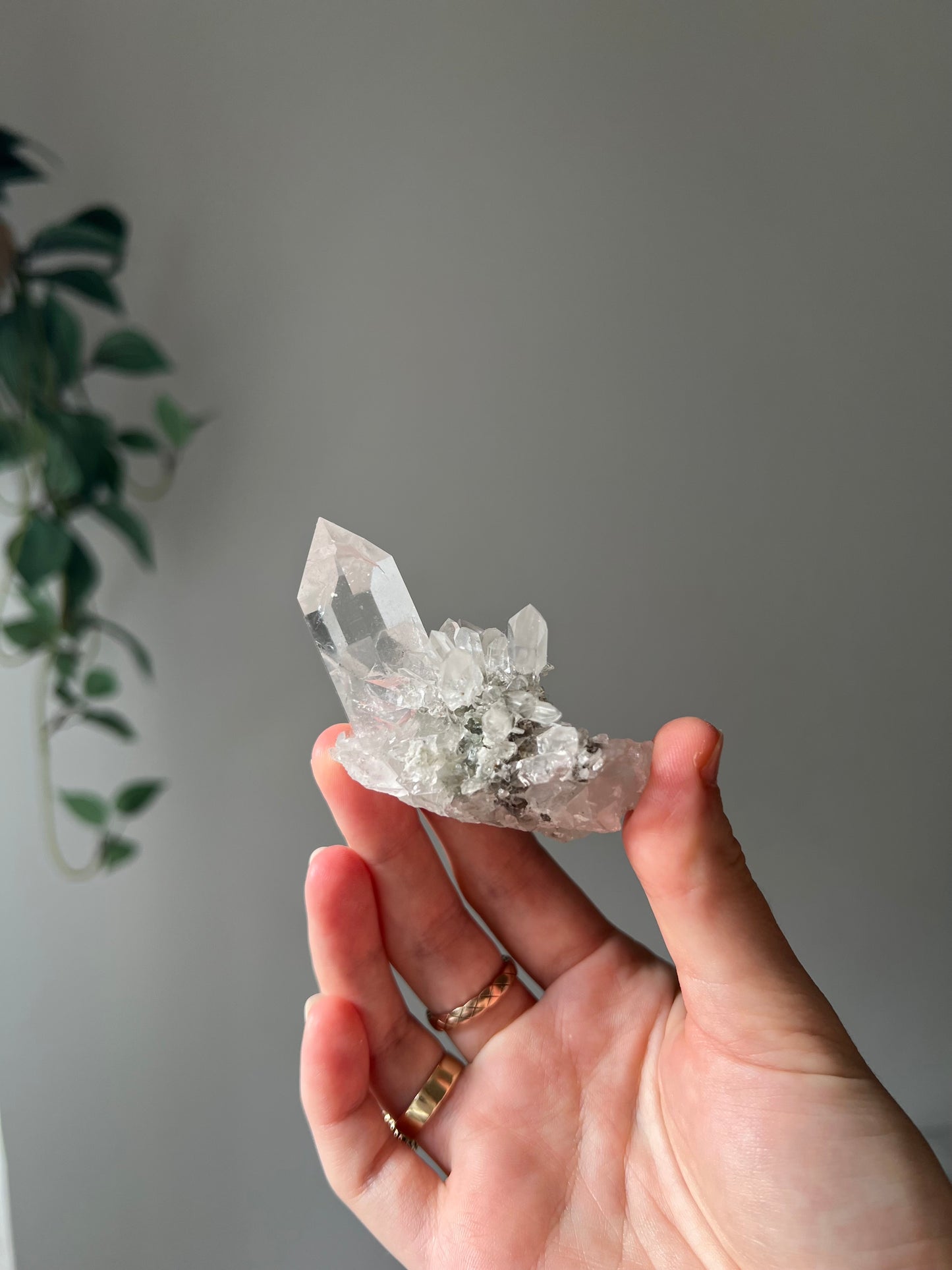 Quartz with Chlorite from Afghanistan