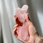 Rose Quartz Facial Gua Sha stone from Brazil