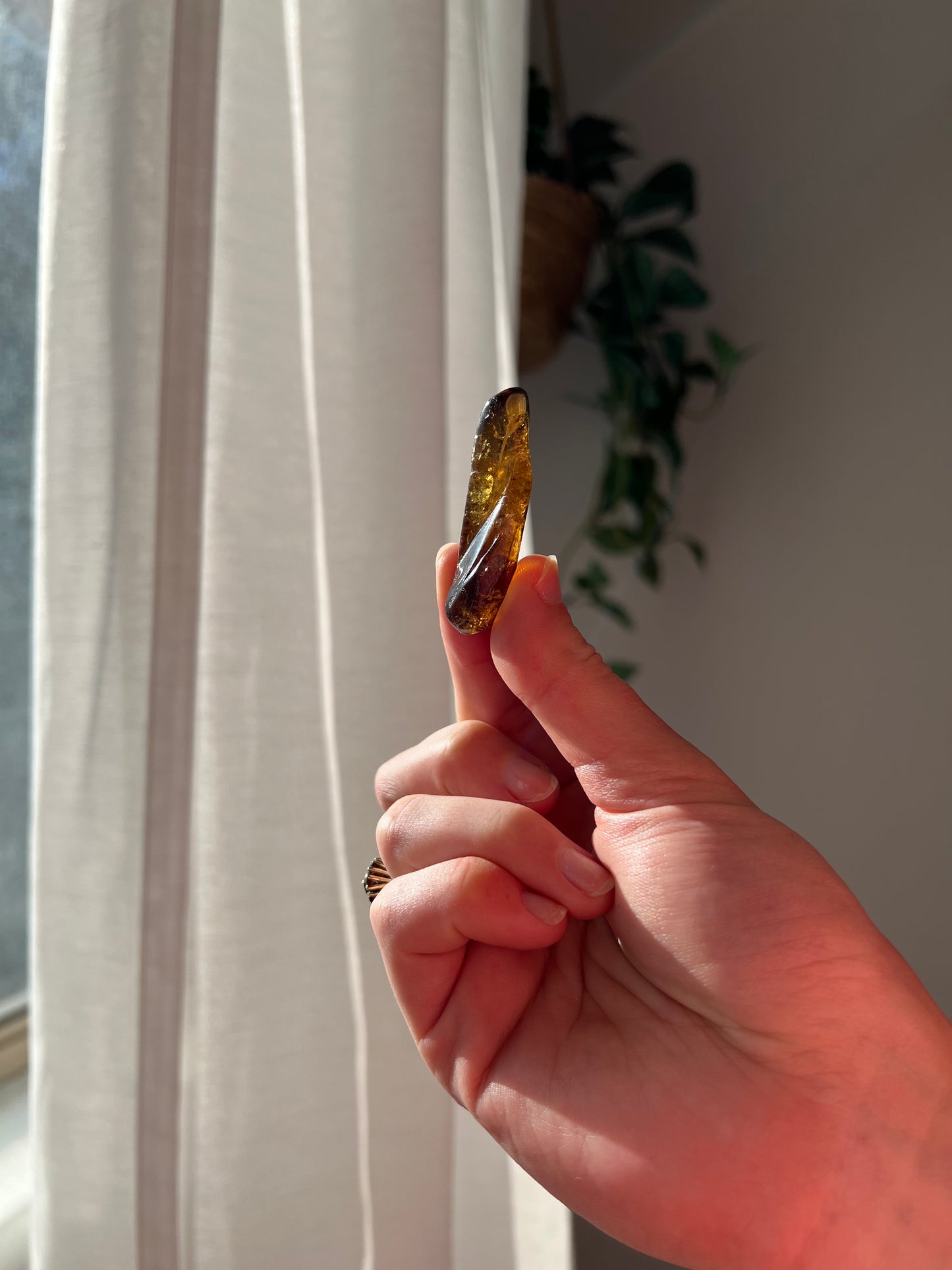 Natural unheated African Honey Citrine