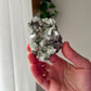 Green Apophyllite on Basalt from India