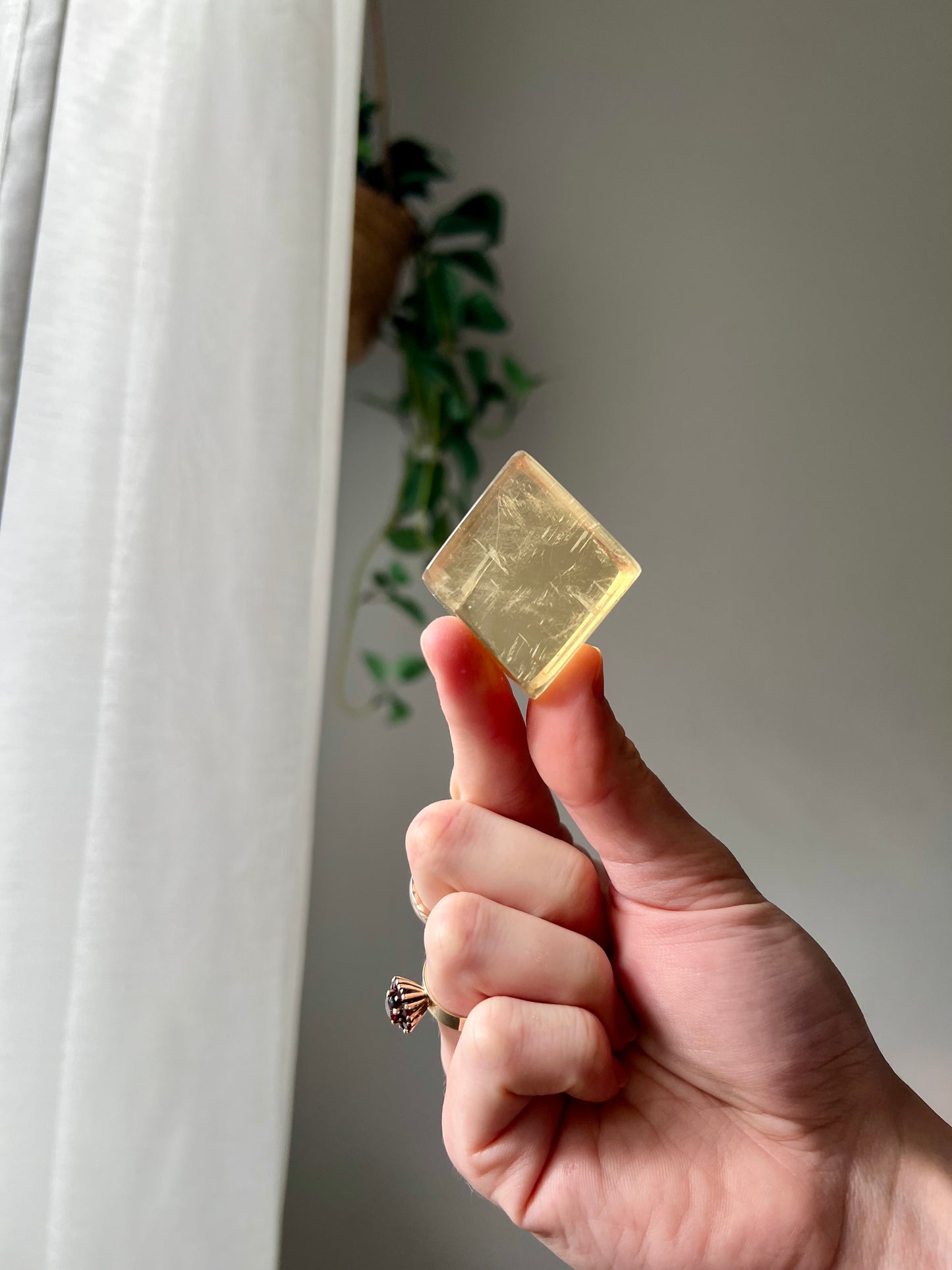 Honey Calcite from India