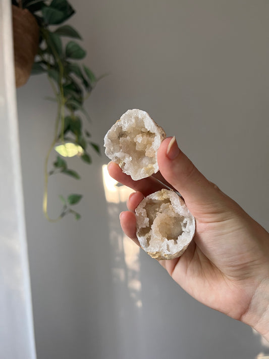 Mini Calcite Geode from Morocco
