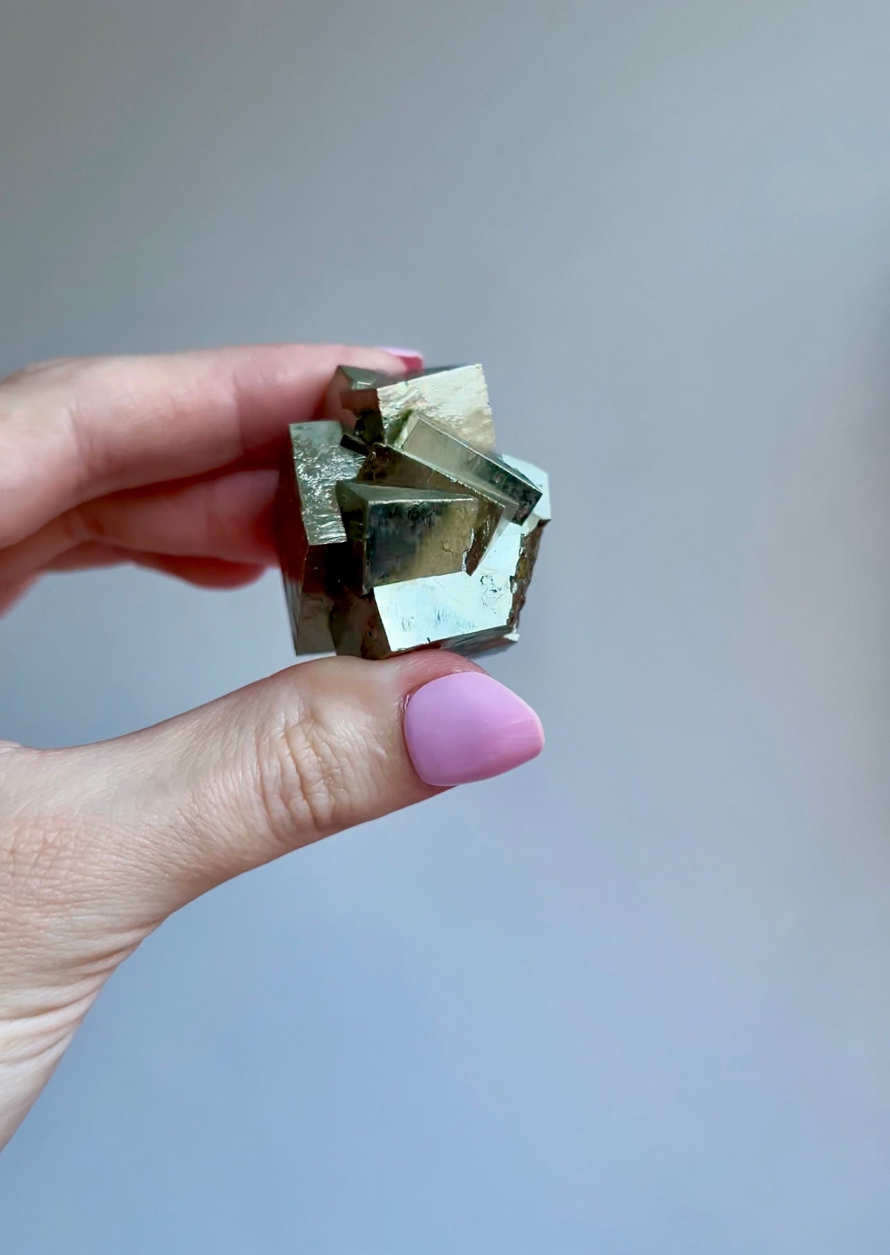 Pyrite cube from Peru 2