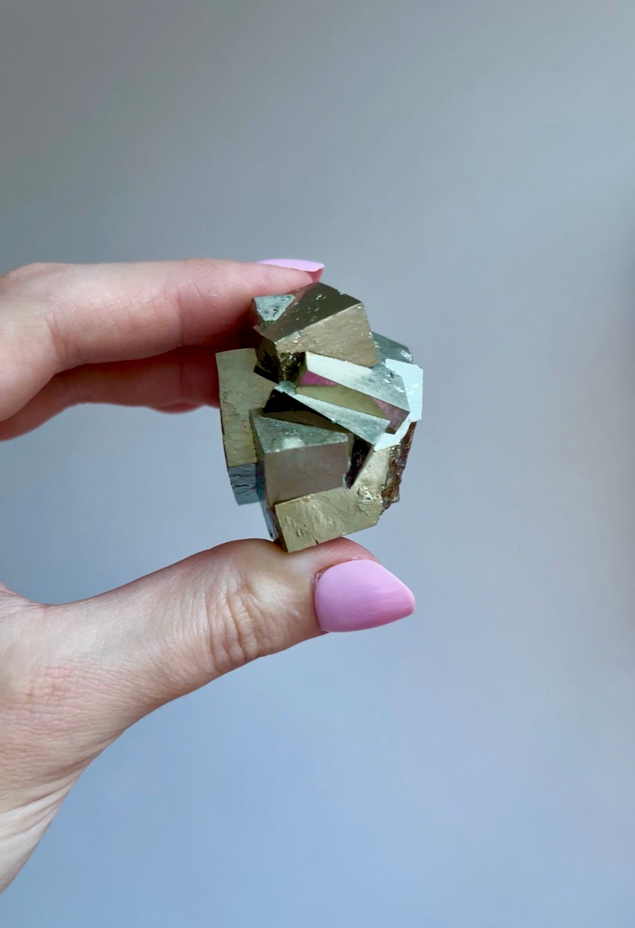 Pyrite cube from Peru 2