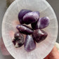 Lepidolite tumbled stone from Brazil