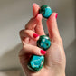 Malachite & Chrysocolla tumbled stone from The Congo