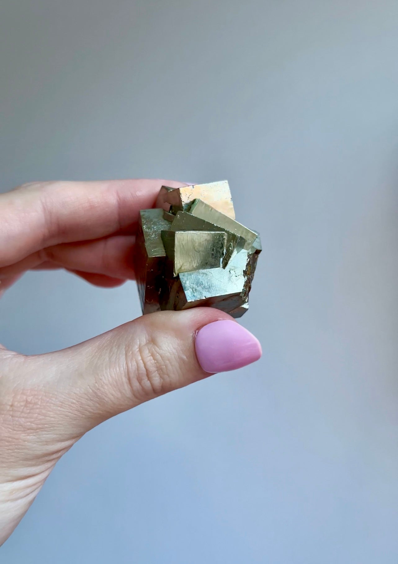 Pyrite cube from Peru 2